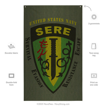"SERE" Flag | 55" x 34"