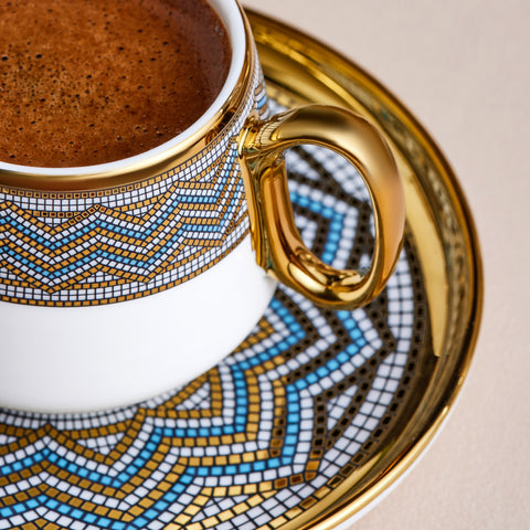 Service à café Karaca Suadiye pour 6 personnes, 90 ml