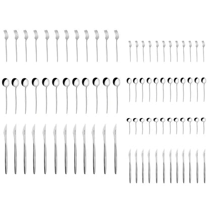 Set de couverts Karaca New Porto 12 personnes 84 pièces