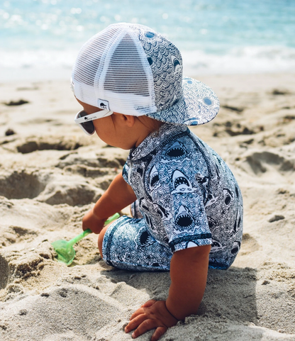 SHARKS SUNSUIT