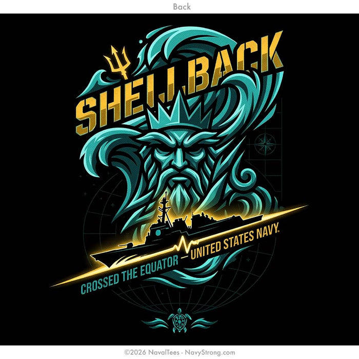 "Shellback Pulse" Tee | Black