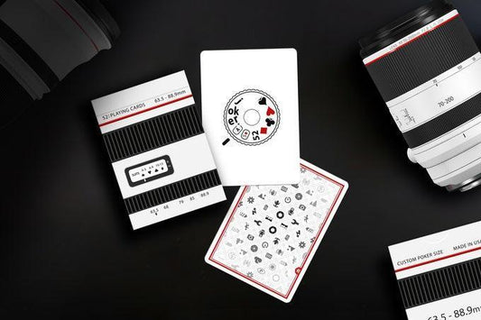 Shooters Playing Cards - Collector's Edition White Playing Cards by The Dutch Card House Company