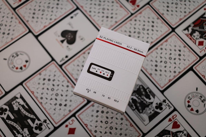 Shooters Playing Cards - Collector's Edition White Playing Cards by The Dutch Card House Company