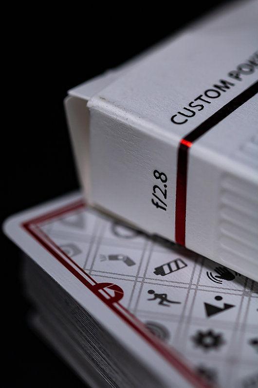 Shooters Playing Cards - Collector's Edition White Playing Cards by The Dutch Card House Company