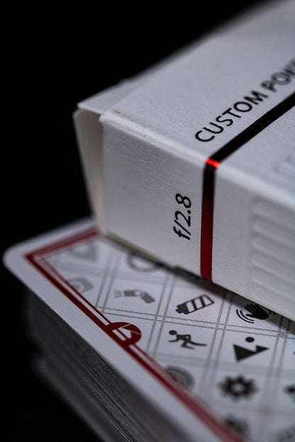 Shooters Playing Cards - Collector's Edition White Playing Cards by The Dutch Card House Company