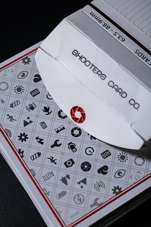 Shooters Playing Cards - Collector's Edition White Playing Cards by The Dutch Card House Company