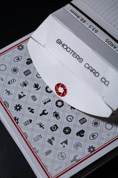 Shooters Playing Cards - Collector's Edition White Playing Cards by The Dutch Card House Company