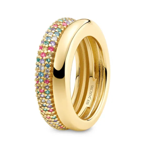 Sif Jakobs Carrara Ring - SJ-R2476-XCZ-YG
