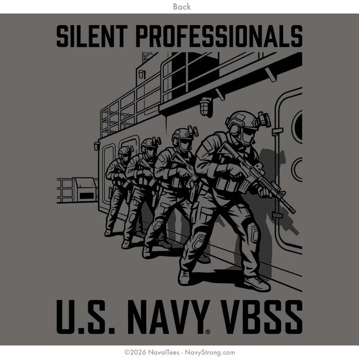 "Silent Professionals" Tee | Charcoal