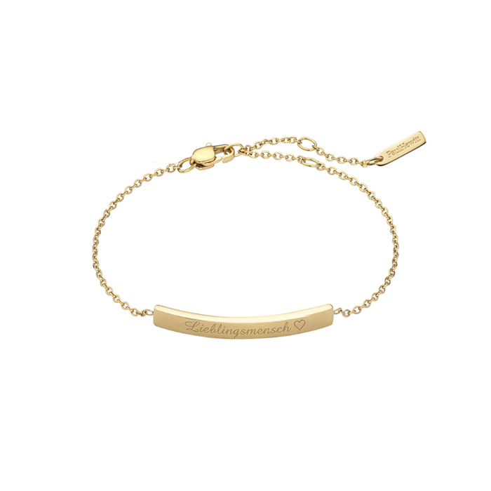 Slim Bar Armkette Gold