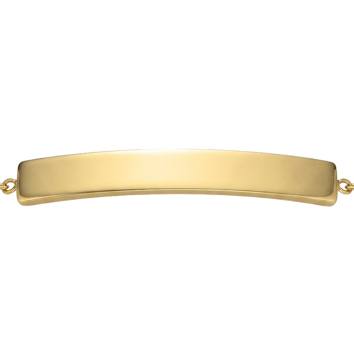 Slim Bar Armkette Gold