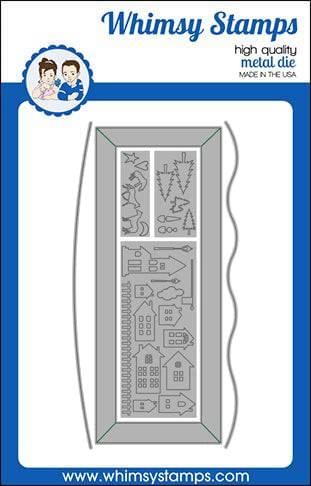 Slimline Scenic Countryside Die - Whimsy Stamps
