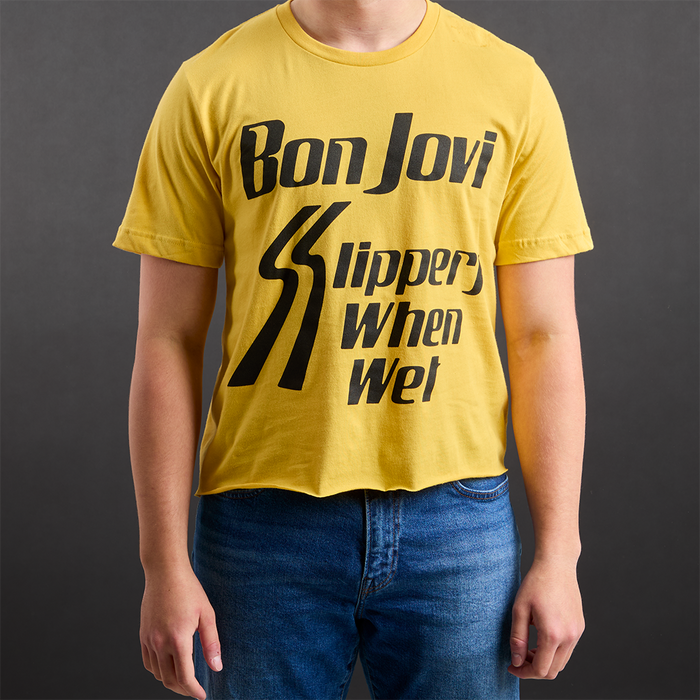 Slippery When Wet Crop T-Shirt