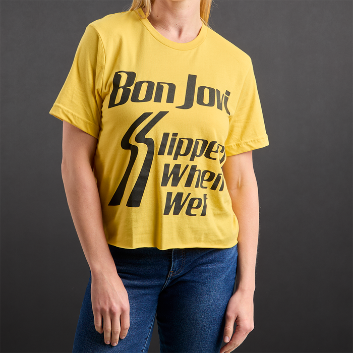 Slippery When Wet Crop T-Shirt
