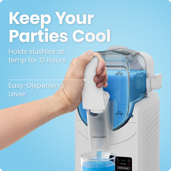 Slush-Ease® MAX Slushy Machine - White