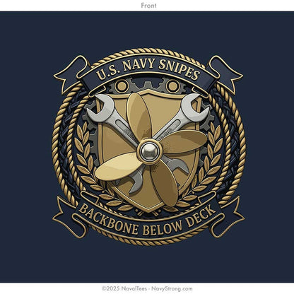 "Snipe Badge" Tee | Navy