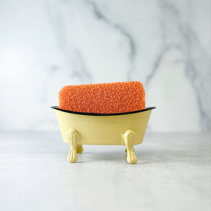 Soap Dish Bathtub, black rim (4 colors)