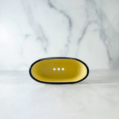Soap Dish Bathtub, black rim (4 colors)