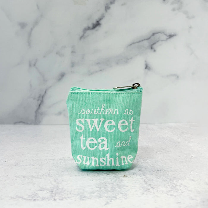 Southern as Sweet Tea and Sunshine Small Pouch