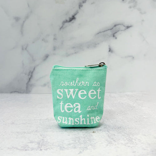 Southern as Sweet Tea and Sunshine Small Pouch