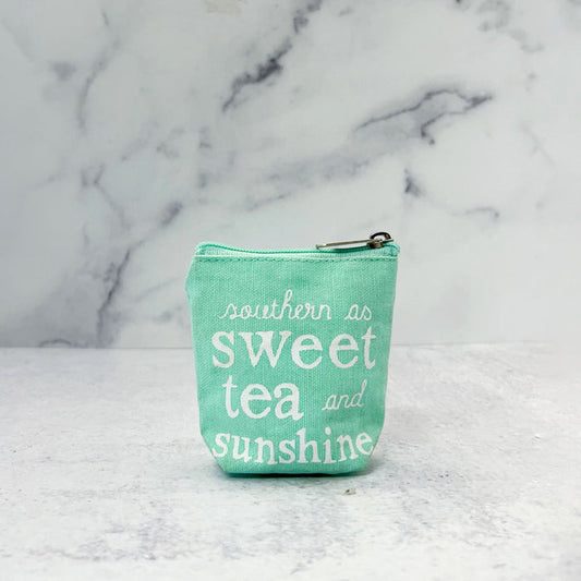 Southern as Sweet Tea and Sunshine Small Pouch