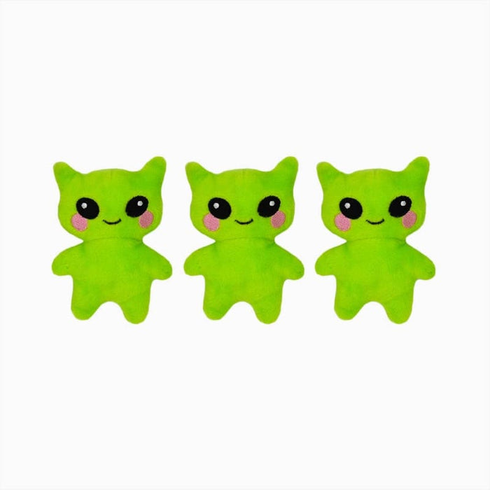 Hugsmart Products Inc dog toys Space Paws Aliens Interactive Plush Dog Toy Set - 4 Pc