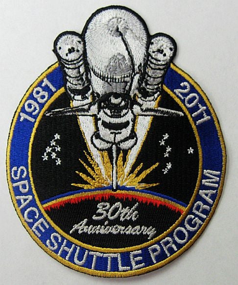 Space Shuttle 30th Anniversary Patch (Official NASA Edition) - The Space Store
