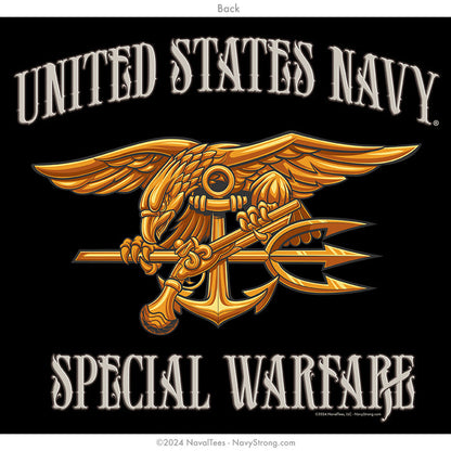"Special Warfare" Hooded Sweatshirt | Black