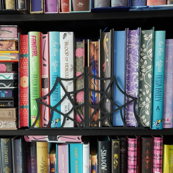 Spider Web Bookends