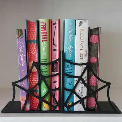 Spider Web Bookends