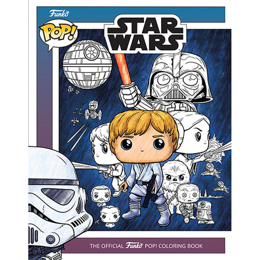 Star Wars: The Official Funko POP! Coloring Book