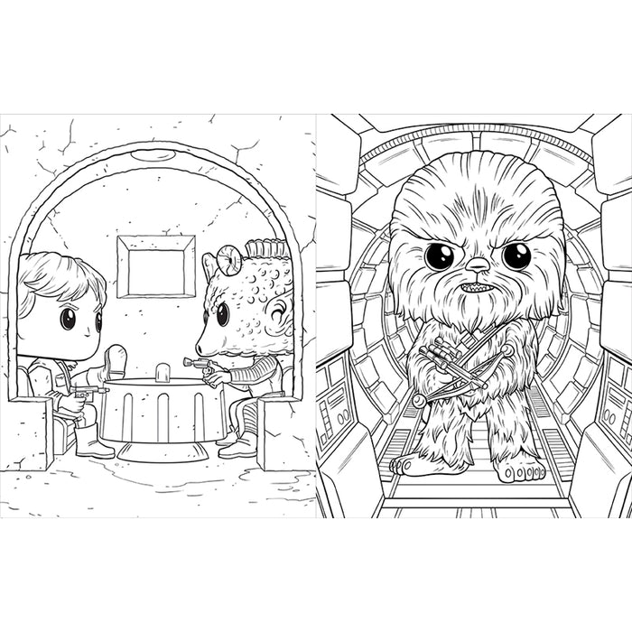 Star Wars: The Official Funko POP! Coloring Book
