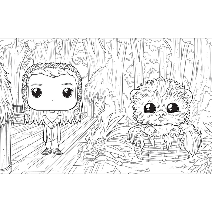 Star Wars: The Official Funko POP! Coloring Book