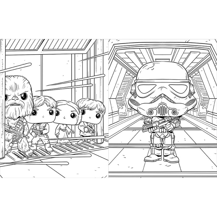 Star Wars: The Official Funko POP! Coloring Book