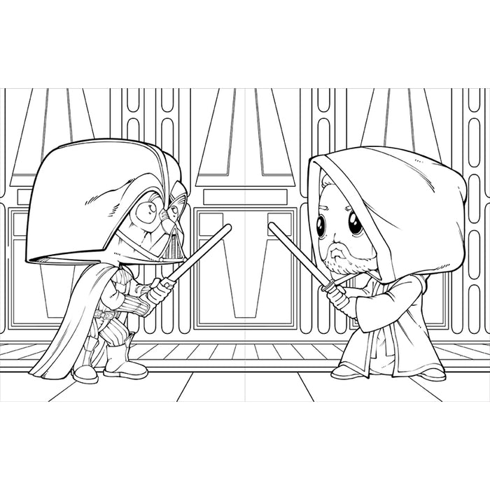 Star Wars: The Official Funko POP! Coloring Book