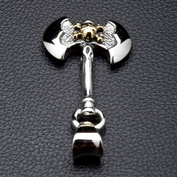 sterling silver Viking axe jewelry.