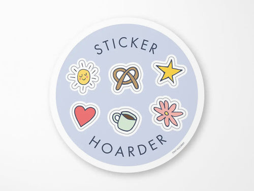 Sticker Hoarder Sticker