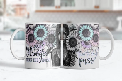Still I Bloom Mug | Inspirational Sunflower Coffee Mug | 1314 Creations
