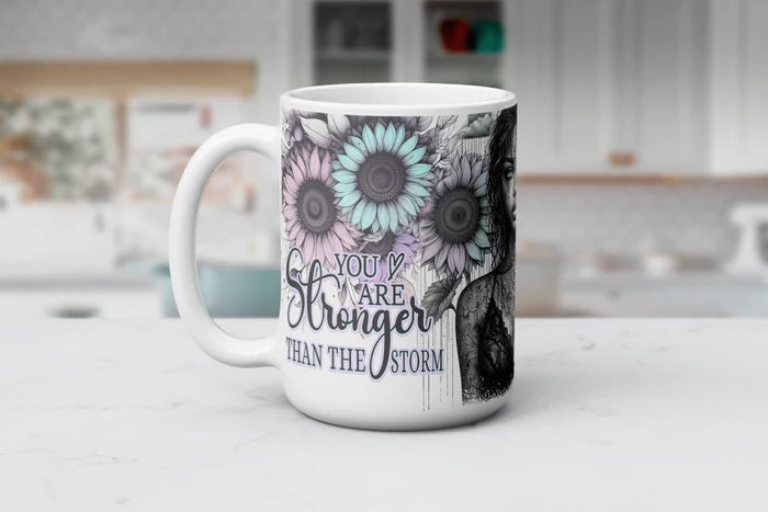Still I Bloom Mug | Inspirational Sunflower Coffee Mug | 1314 Creations
