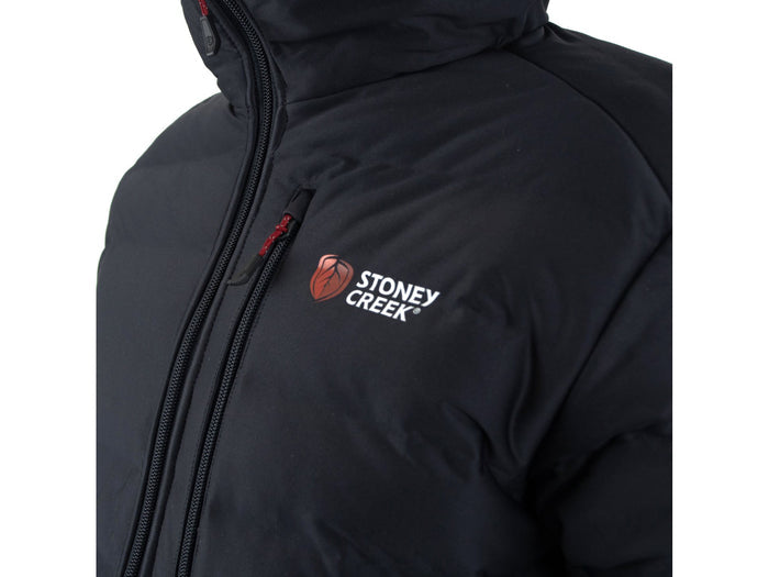 Stoney Creek Mens ThermoGuard Insulated Jacket | Charcoal