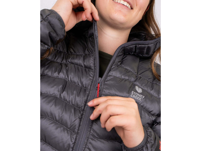 Stoney Creek Womens Accelerant PrimaLoft Down Jacket | Blackend Pearl