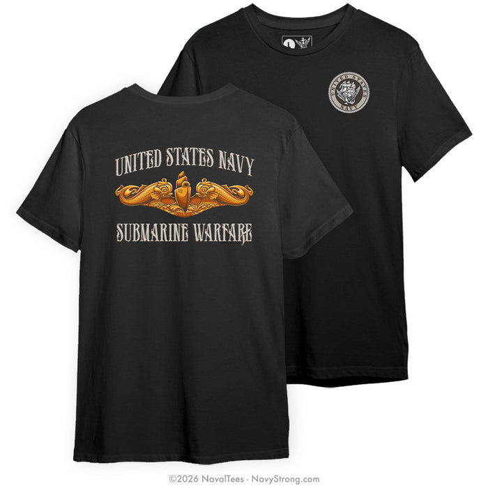 "Submarine Warfare" Tee | Black