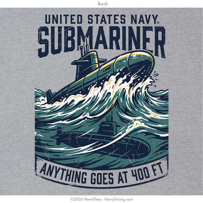 "Submariner" Long Sleeve Tee | Grey