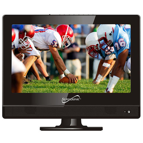 Supersonic Tv 13" Led Ac Dc 12V, Cable Incluido
