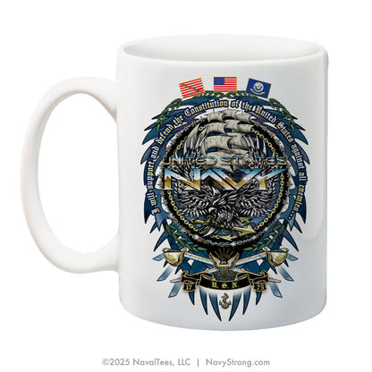 "Support & Defend"  | 15 oz Coffee Mug