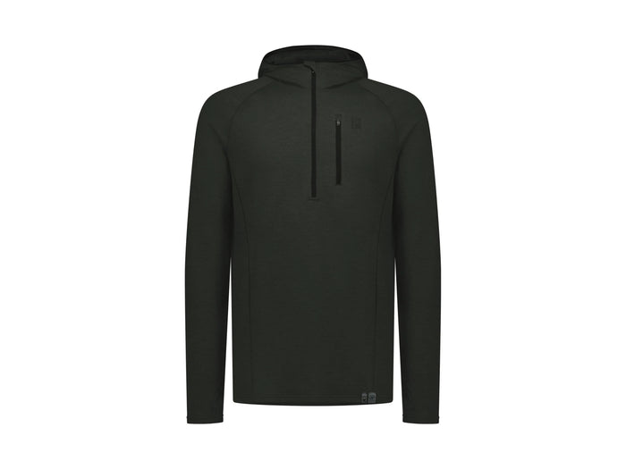 Swazi Hoodoo Merino Hooded Shirt Iron Sand