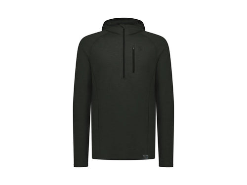 Swazi Hoodoo Merino Hooded Shirt Iron Sand