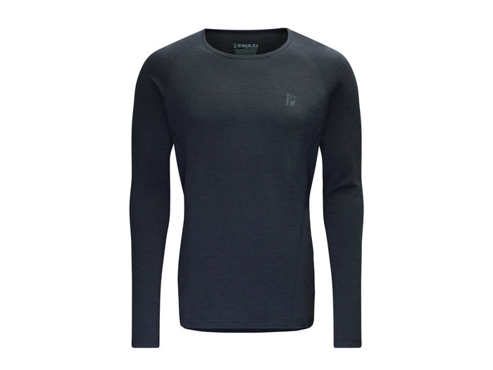 Swazi Hoodoo Merino Thermal Long Sleeve Top | Iron Sand