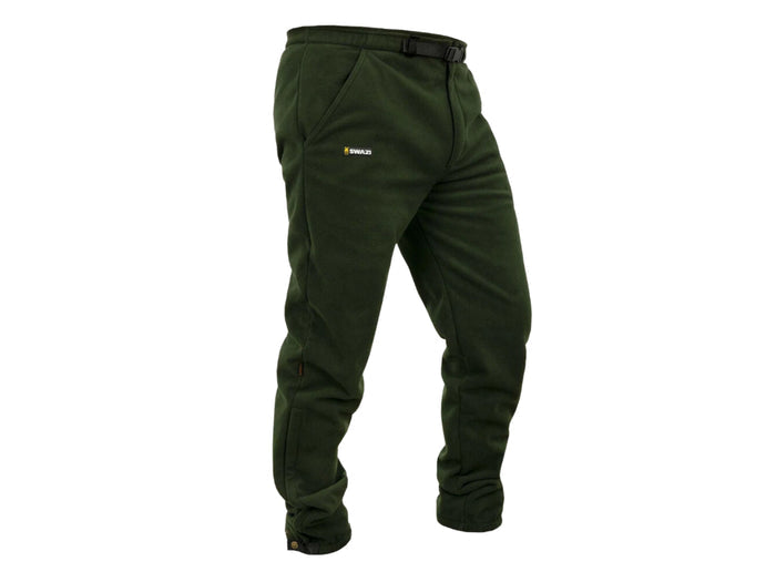 Swazi Mens 4WD Pants Windproof Fleece Trousers | Olive