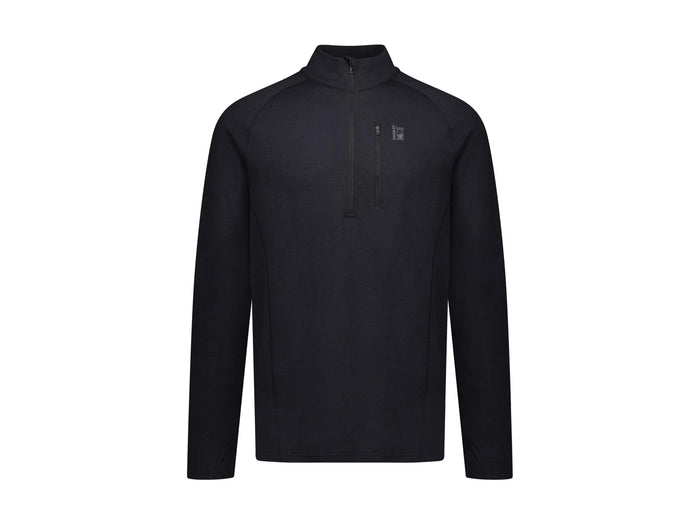 Swazi Mens Everest Merino Shirt | Black
